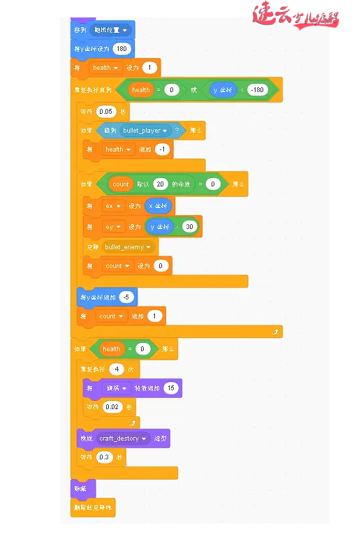 济南少儿编程：Scratch编程制作飞机大战！让孩子自己做游戏吧！~山东少儿编程~少儿编程(图81)