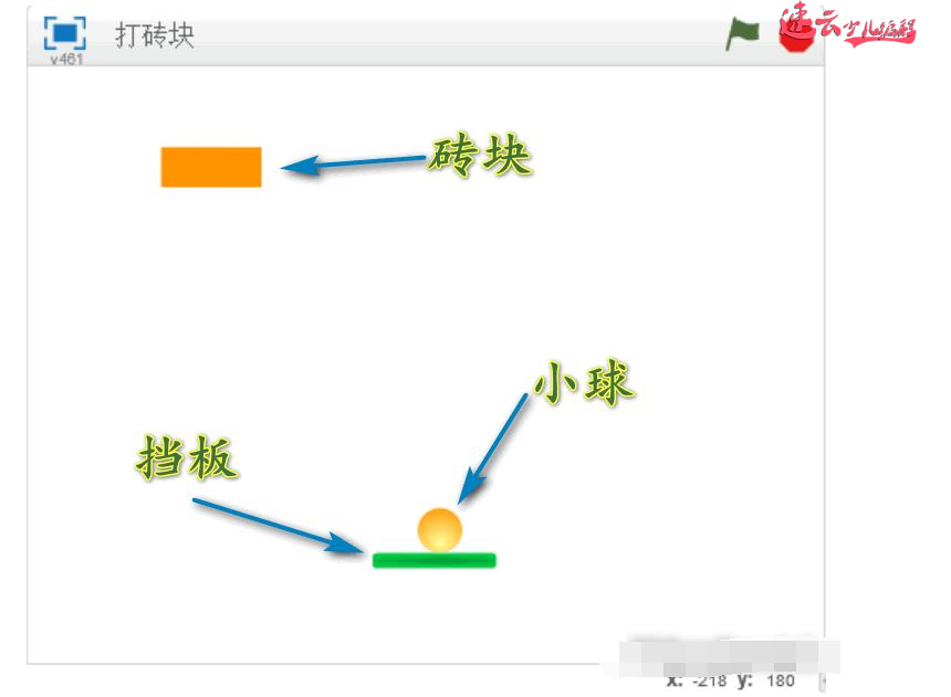 山东机器人编程：三年级孩子用Scratch制作打砖块游戏！~济南机器人编程~机器人编程(图3)