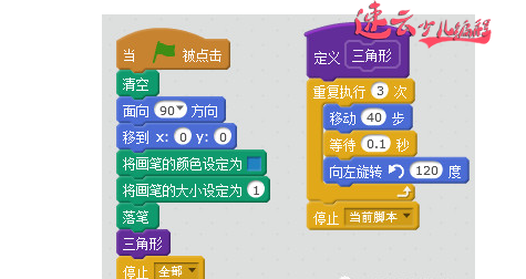 济南机器人编程：递归算法在小学中用Scratch就可以学习！~山东机器人编程~机器人编程(图4)